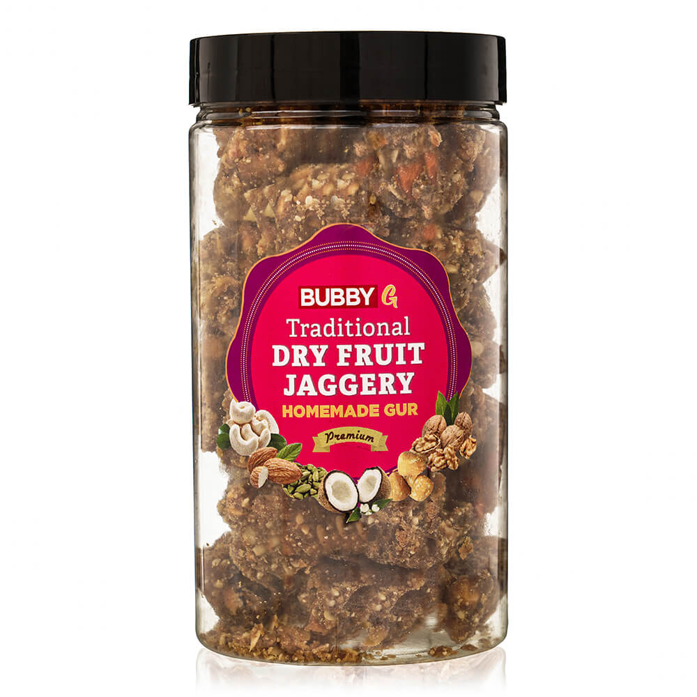 Dry Fruits Gur (500Gm Packet)